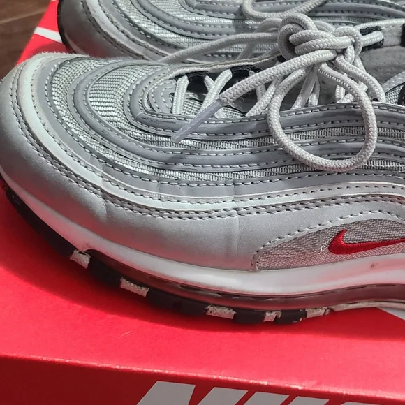Silver Nike Air Max 97 size 6.5W - Picture 4 of 6